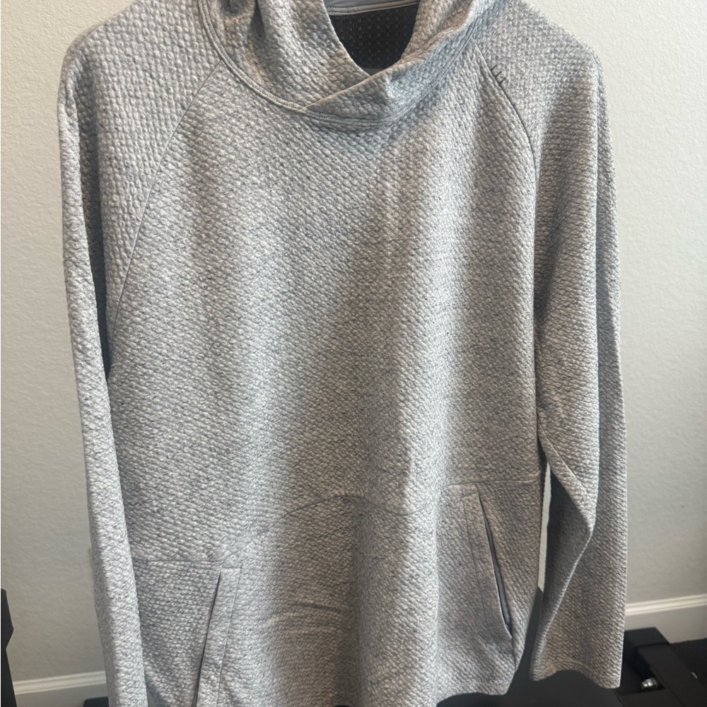 lululemon textured Gray Men's Hoodie XL